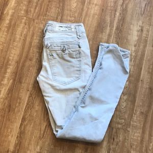 Jimmy Taverniti low rise skinny jeans